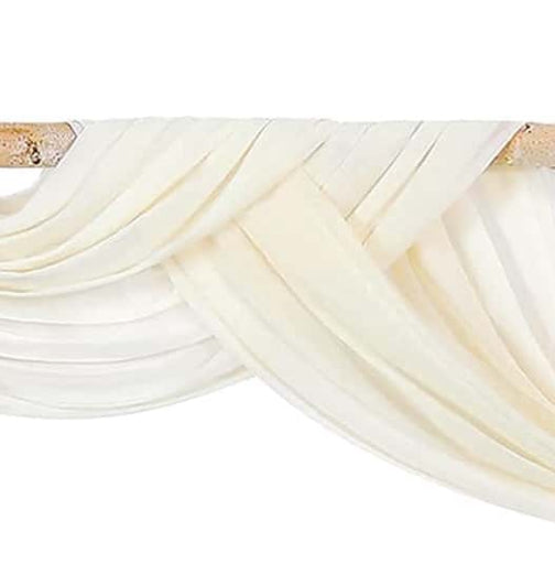Ivory Chiffon Fabric