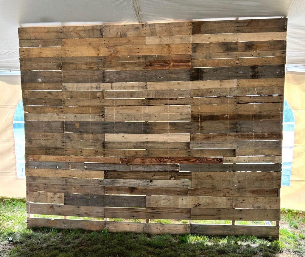 Large Wooden Pallet Backdrop