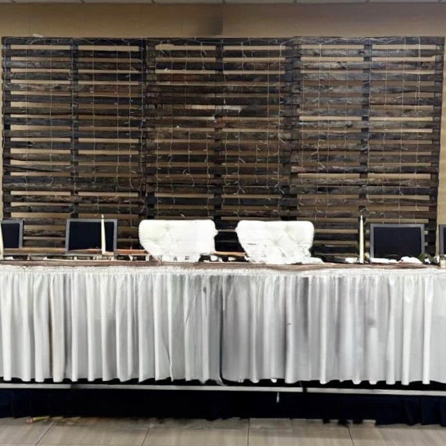 Large Wooden Pallet Backdrop