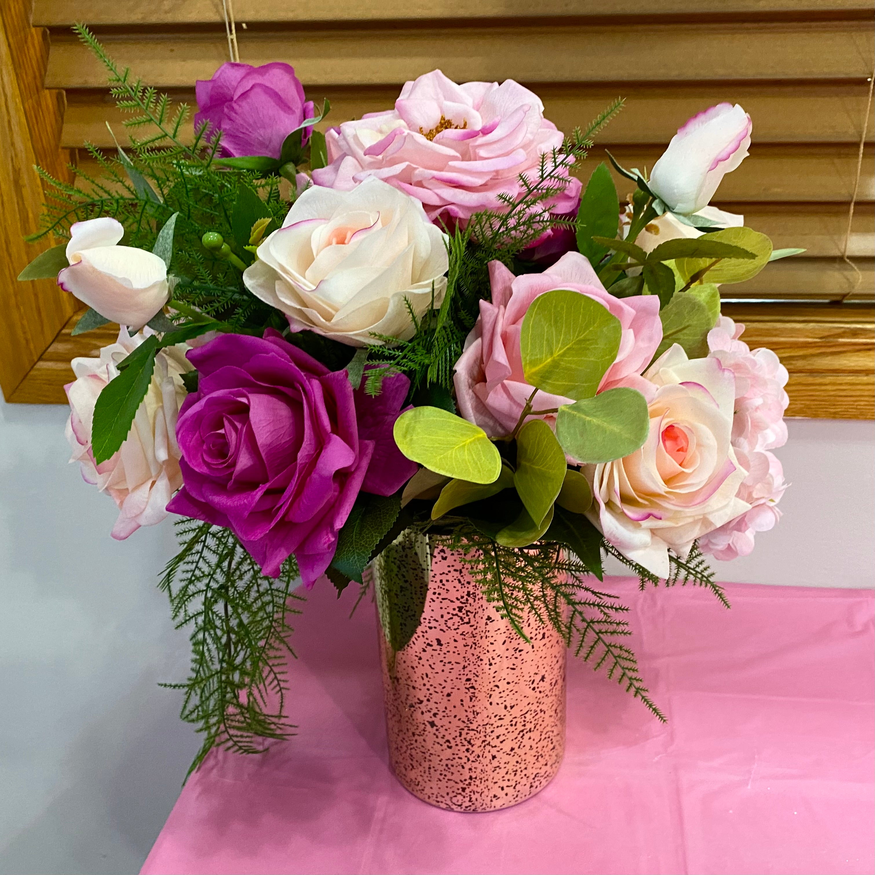 Gold Mercury Glass Vase