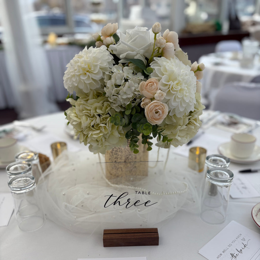 Gold Mercury Glass Vase