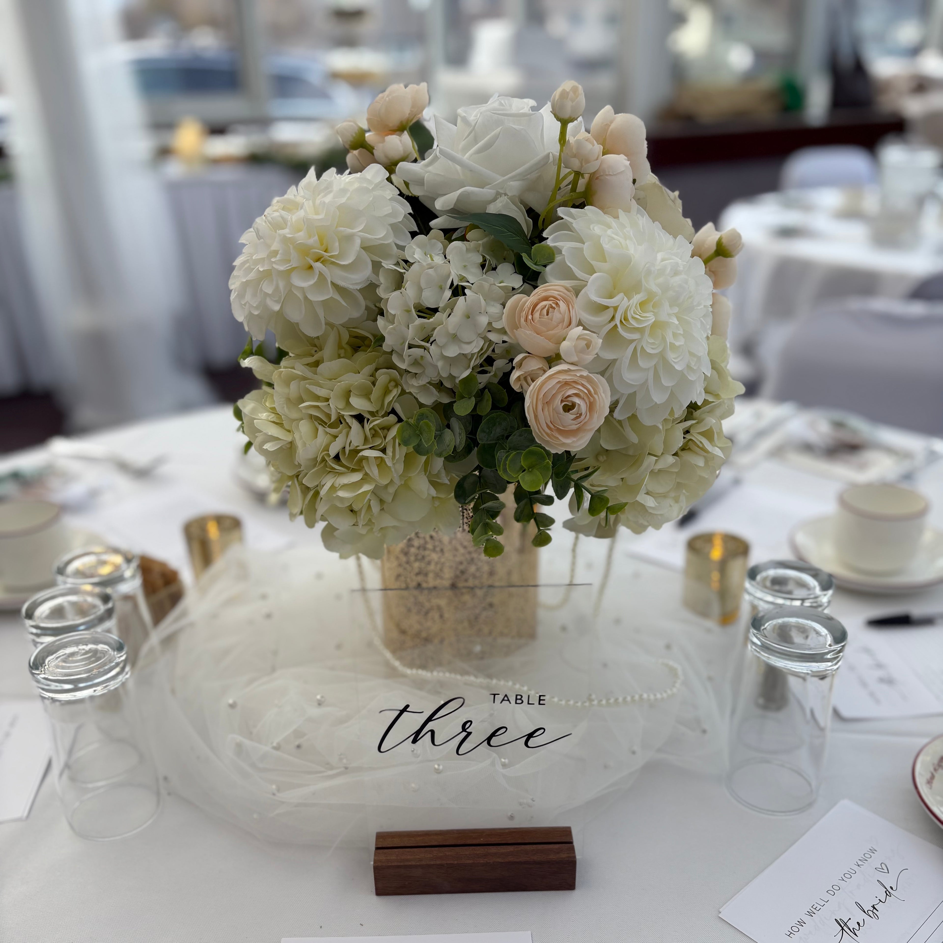 Gold Mercury Glass Vase