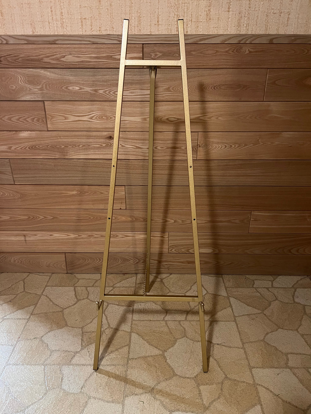 Gold Metal Easel