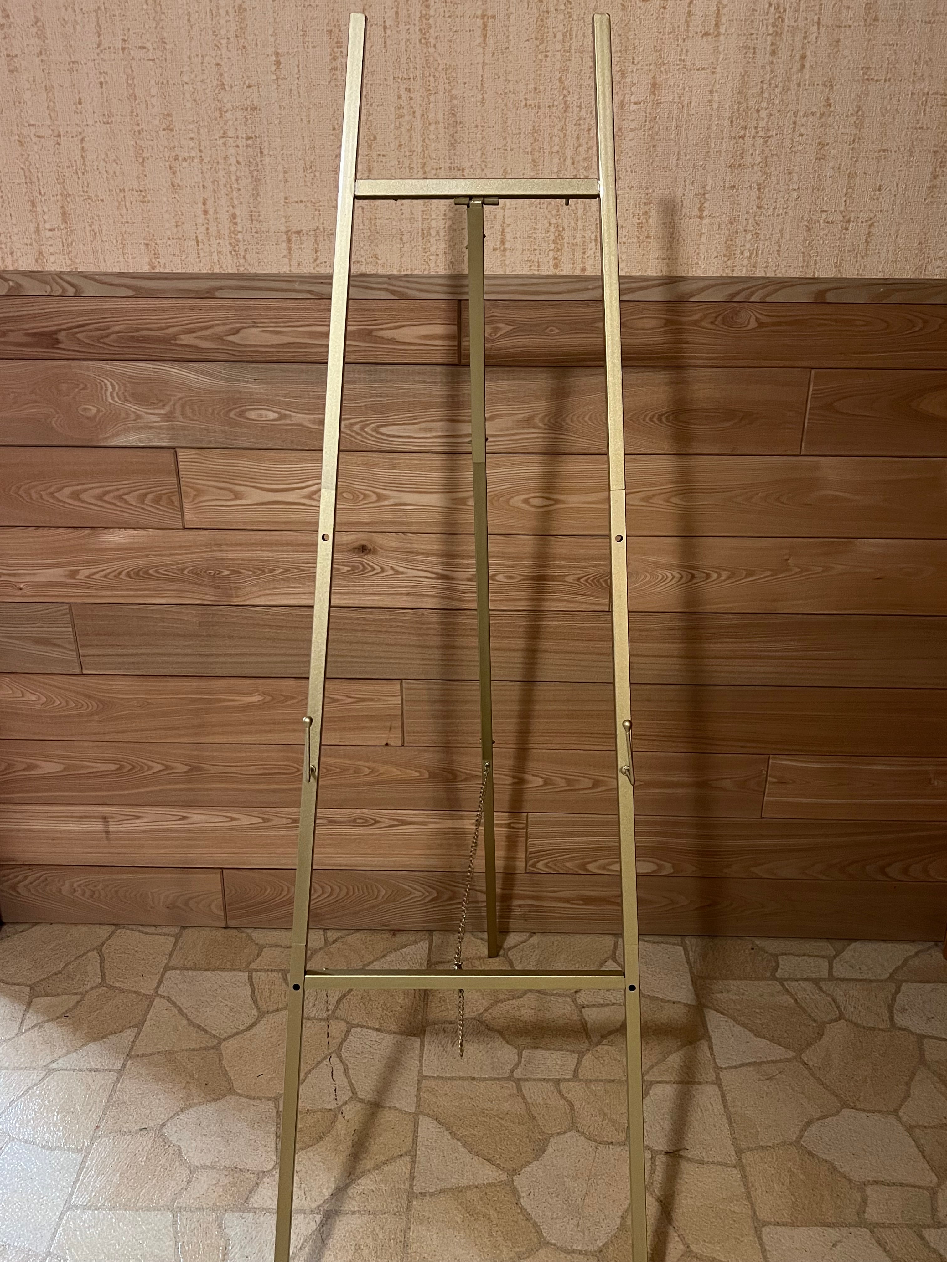 Gold Metal Easel