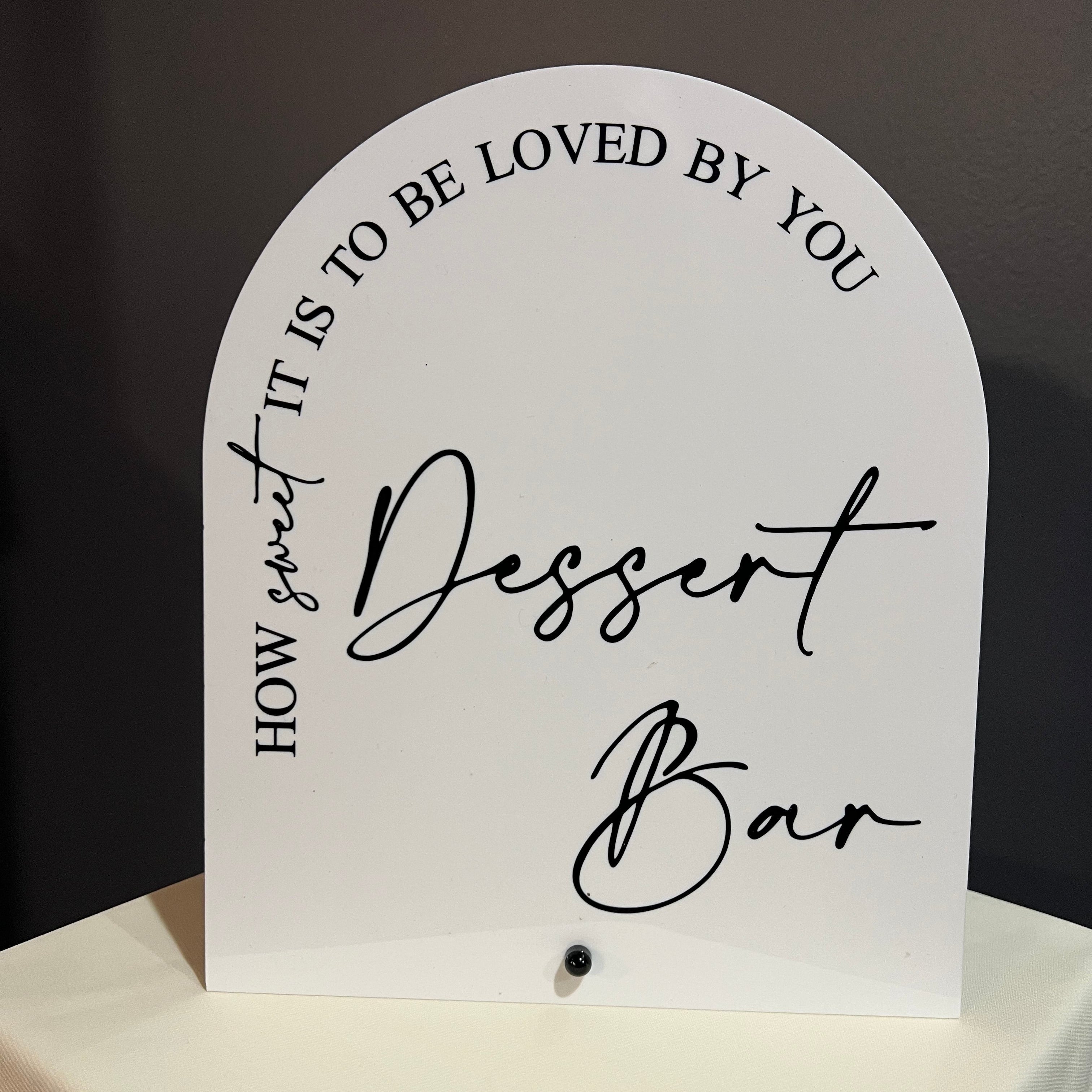 Dessert Bar